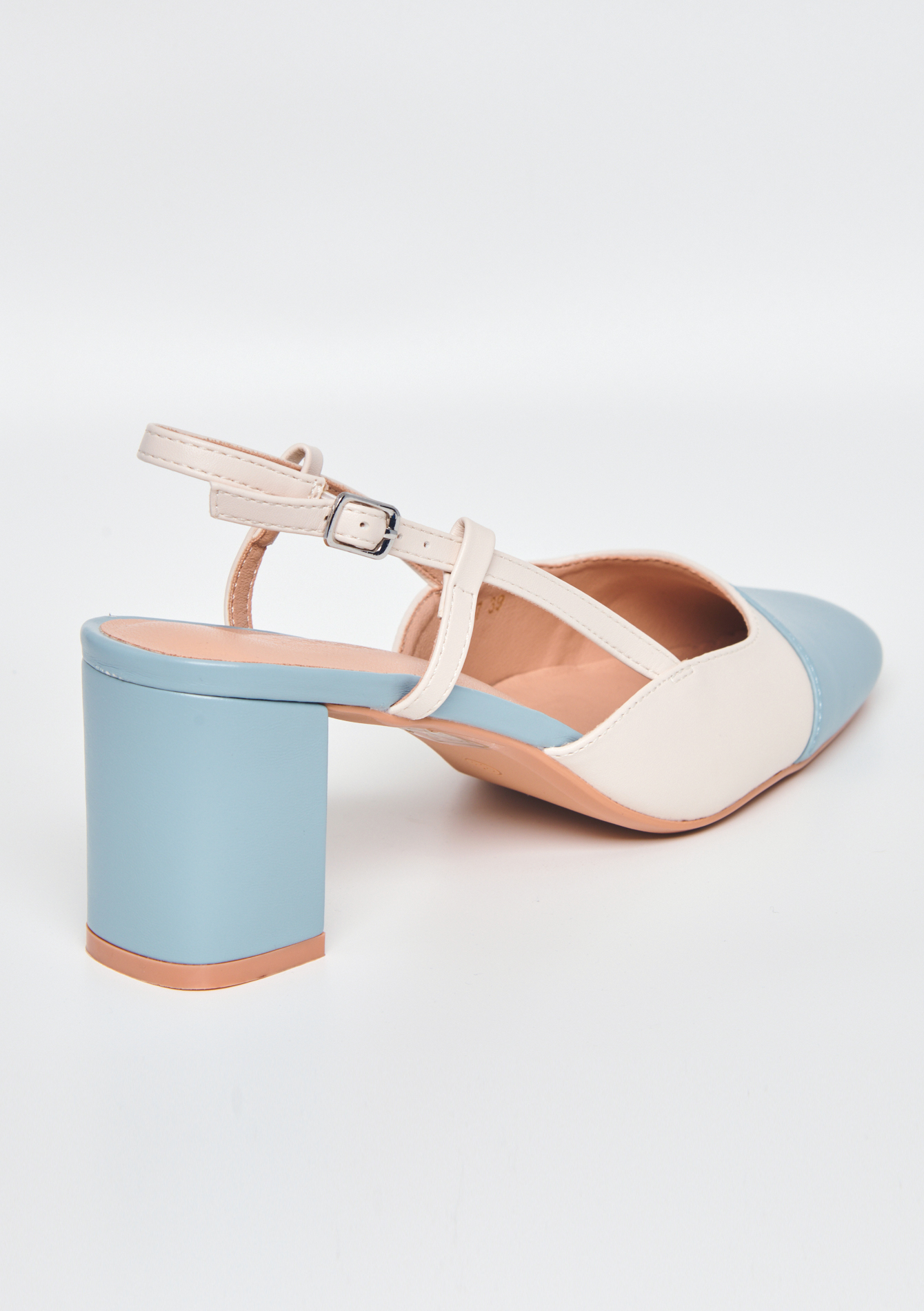Escarpins en simili cuir, undefined - LIGHT BLUE - undefined